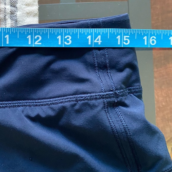 Lululemon True Navy Blue Pace Rival Mid Rise Skirt Skort 8 - Picture 11 of 15